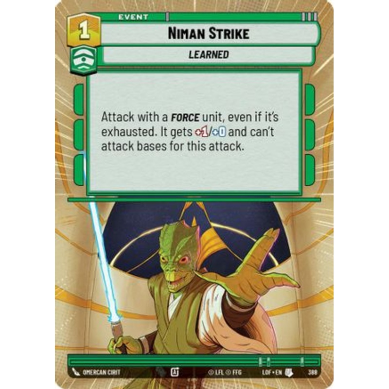 Niman Strike (Hyperspace) (388) - Legends of the Force