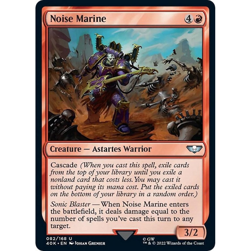 Noise Marine (Surge Foil) [40K - 82]