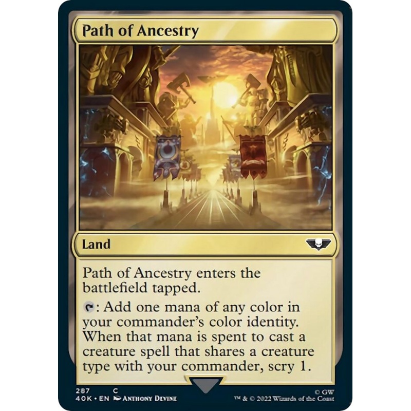 Path of Ancestry (Surge Foil) [40K - 287]