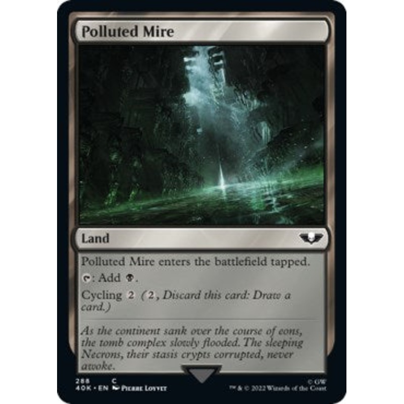 Polluted Mire (Surge Foil) [40K - 288]