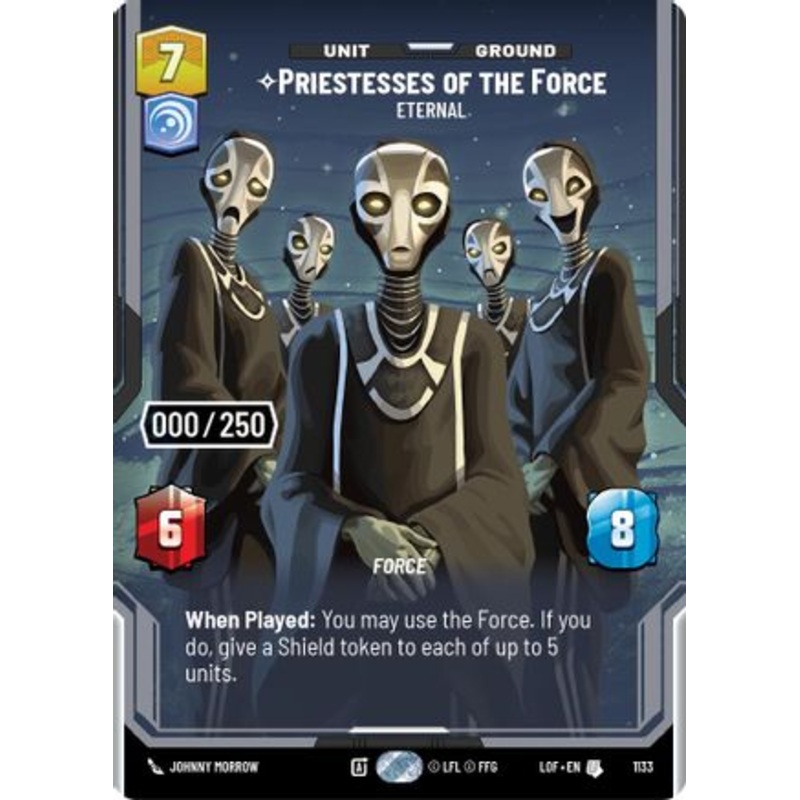 Priestesses of the Force - Eternal (Serialized) (1133) - Legends of the Force Foil