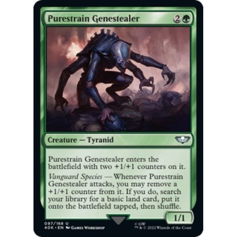 Purestrain Genestealer (Surge Foil) [40K - 97]