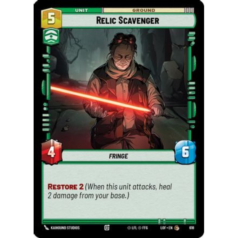 Relic Scavenger (Foil) (618) - Legends of the Force Foil