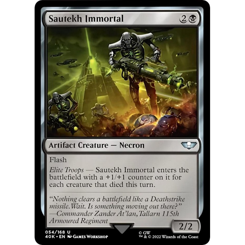 Sautekh Immortal (Surge Foil) [40K - 54]