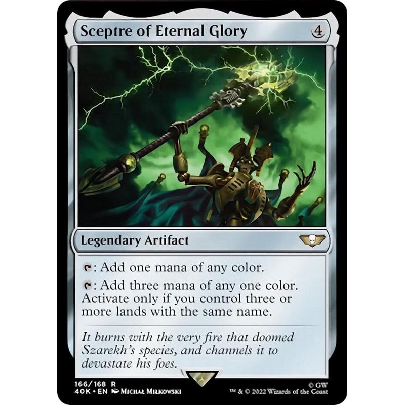 Sceptre of Eternal Glory (Surge Foil) [40K - 166]