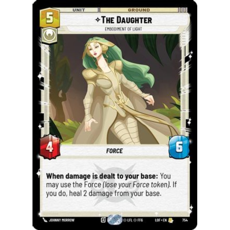 The Daughter - Embodiment of Light (Foil) (754) - Legends of the Force Foil