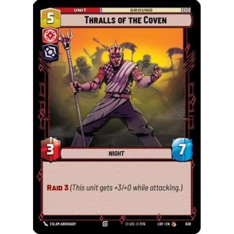 Thralls of the Coven (Foil) (638) - Legends of the Force Foil