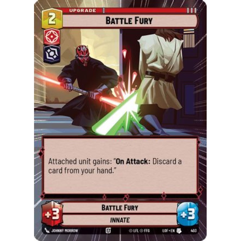 Battle Fury (Hyperspace) (403) - Legends of the Force