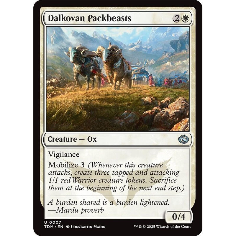 Dalkovan Packbeasts [TDM - 7]