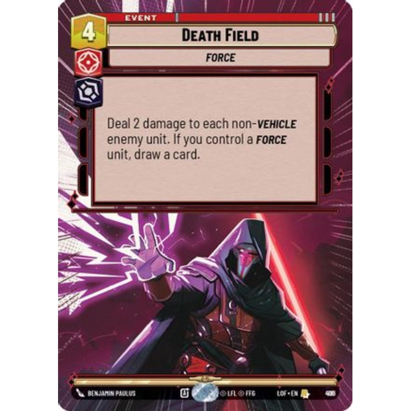 Death Field (Hyperspace Foil) (881) - Legends of the Force Foil