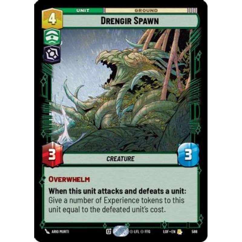Drengir Spawn (Foil) (588) - Legends of the Force Foil