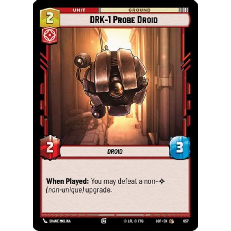 DRK-1 Probe Droid (Foil) (657) - Legends of the Force Foil