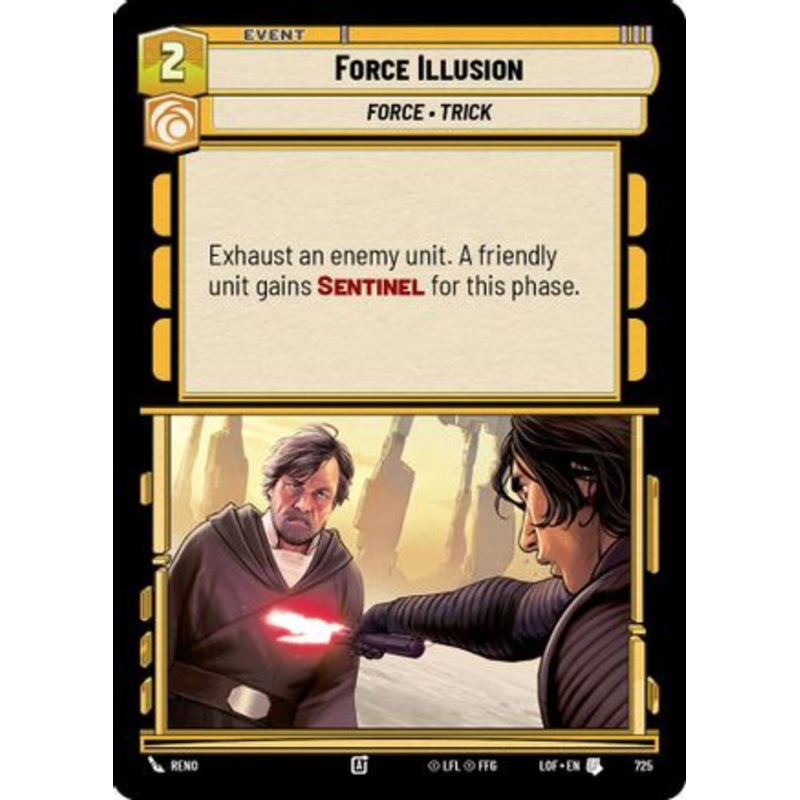 Force Illusion (Foil) (725) - Legends of the Force Foil