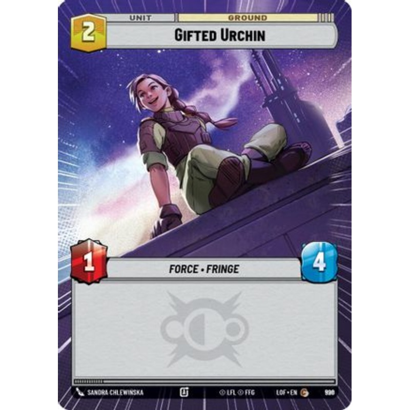 Gifted Urchin (Hyperspace Foil) (996) - Legends of the Force Foil
