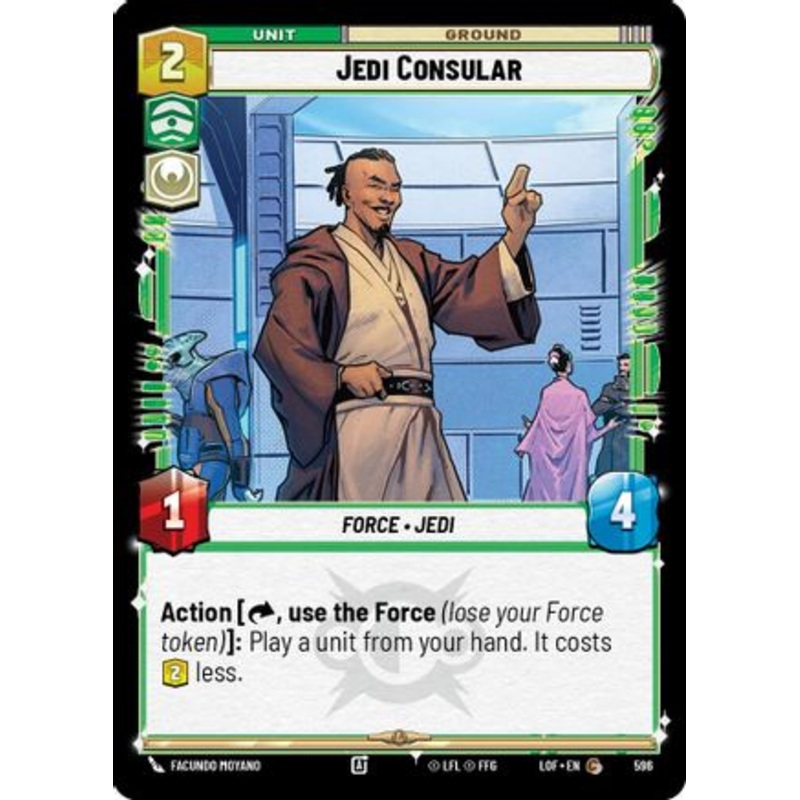 Jedi Consular (Foil) (596) - Legends of the Force Foil