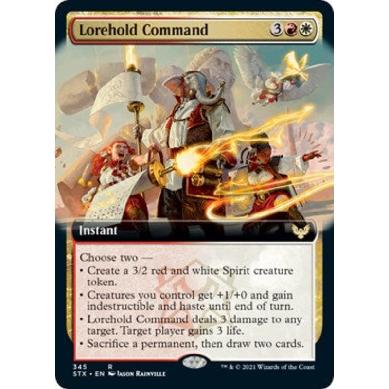 Lorehold Command (Extended Art) [STX - 345]