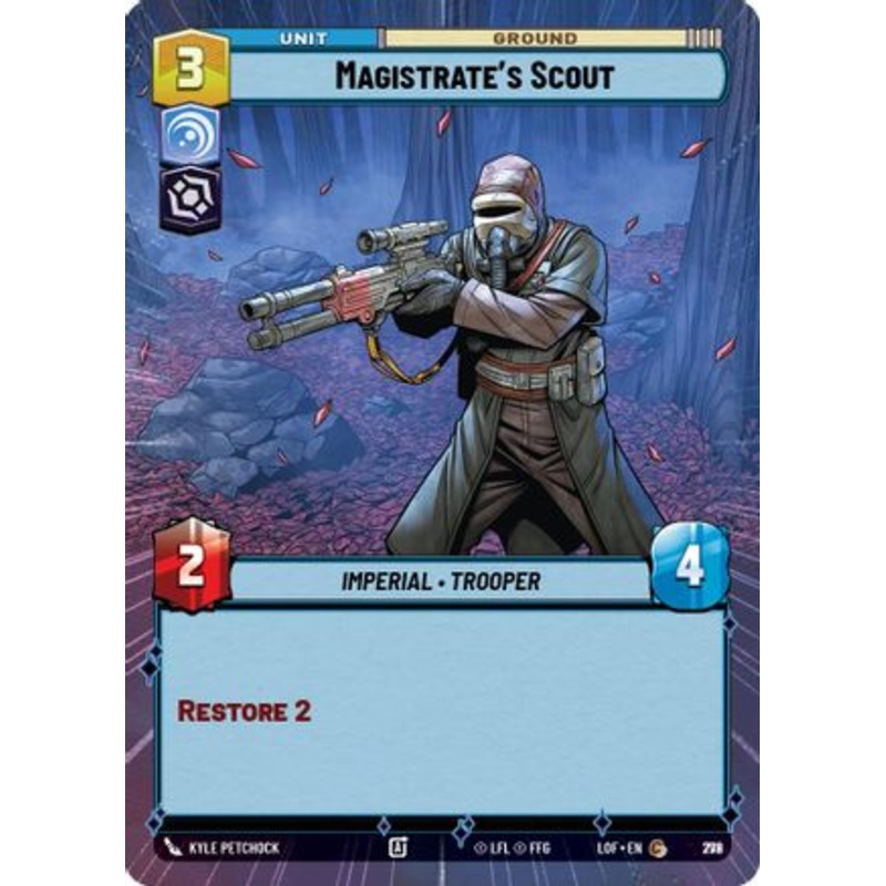 Magistrate's Scout (Hyperspace Foil) (772) - Legends of the Force Foil
