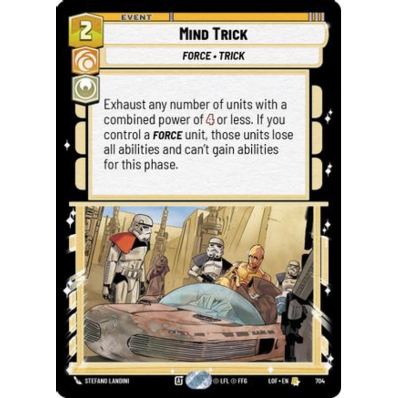 Mind Trick (Foil) (704) - Legends of the Force Foil