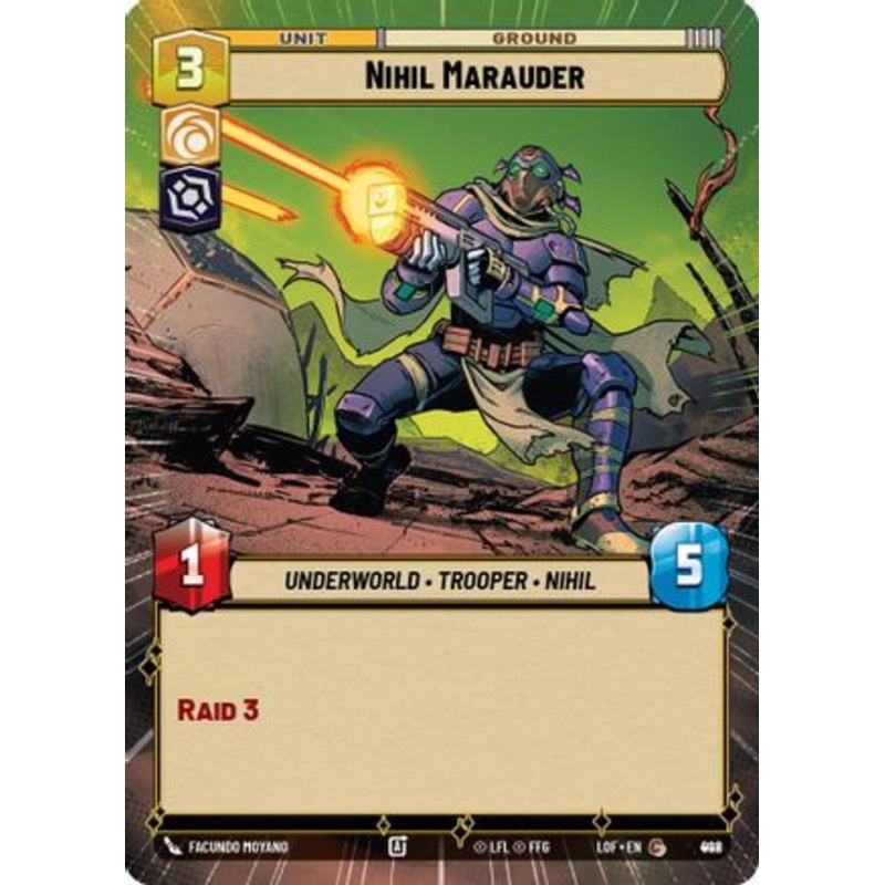 Nihil Marauder (Hyperspace Foil) (922) - Legends of the Force Foil