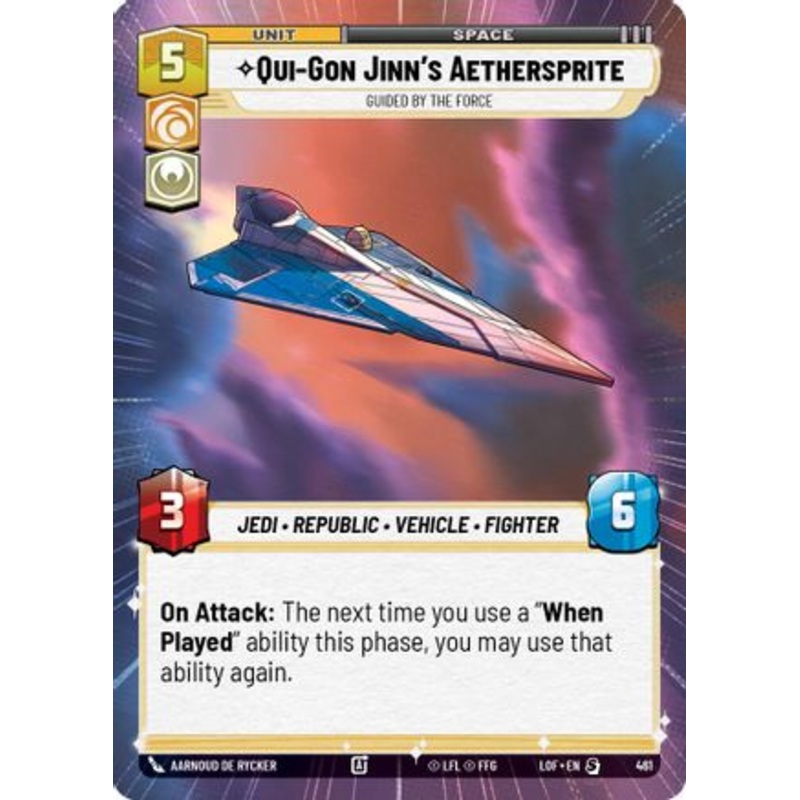 Qui-Gon Jinn's Aethersprite - Guided by the Force (Hyperspace) (461) - Legends of the Force