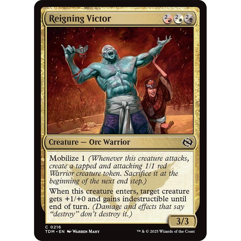 Reigning Victor [TDM - 216]