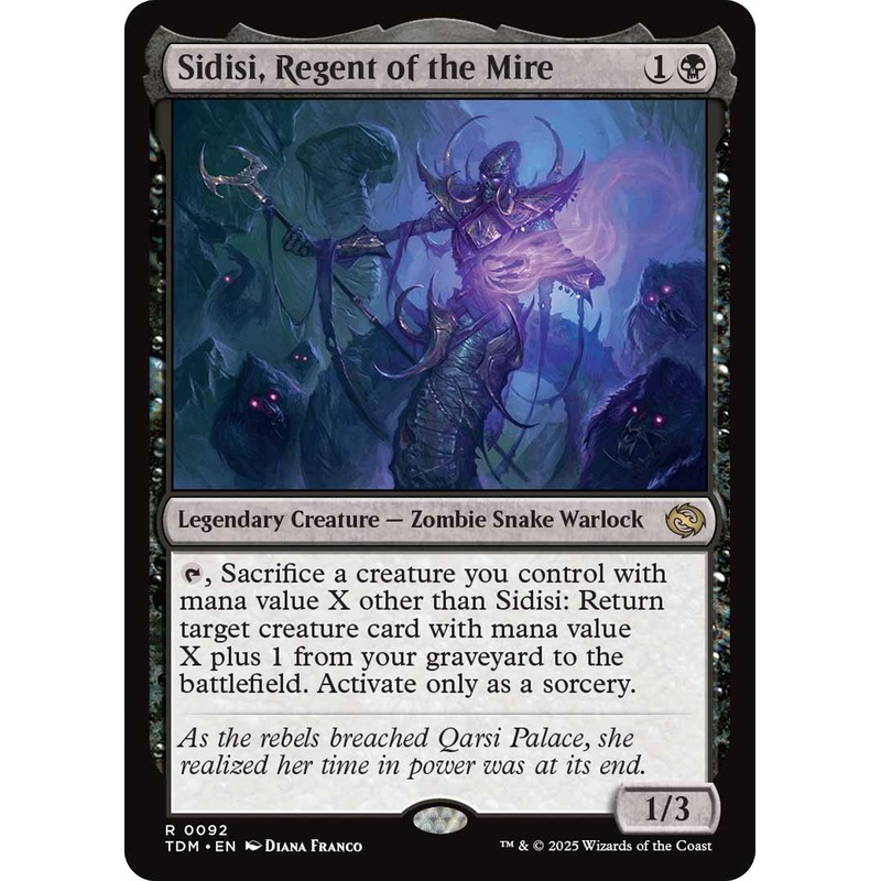 Sidisi, Regent of the Mire [TDM - 92]
