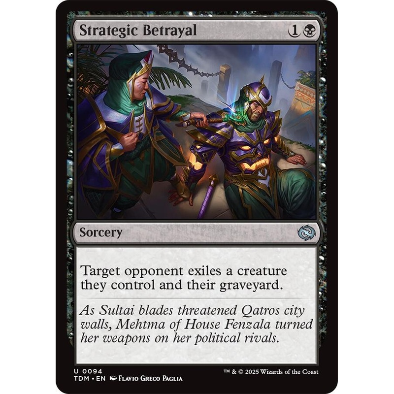 Strategic Betrayal [TDM - 94]