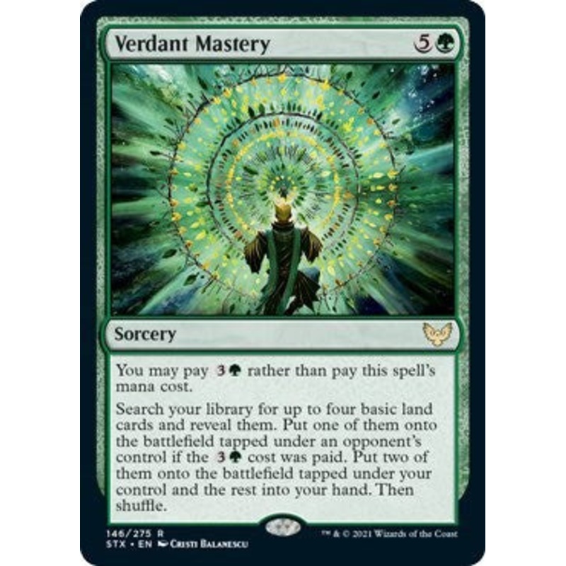Verdant Mastery [STX - 146]