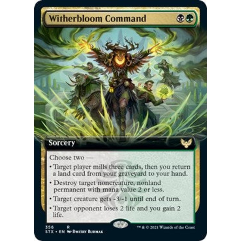 Witherbloom Command (Extended Art) [STX - 356]