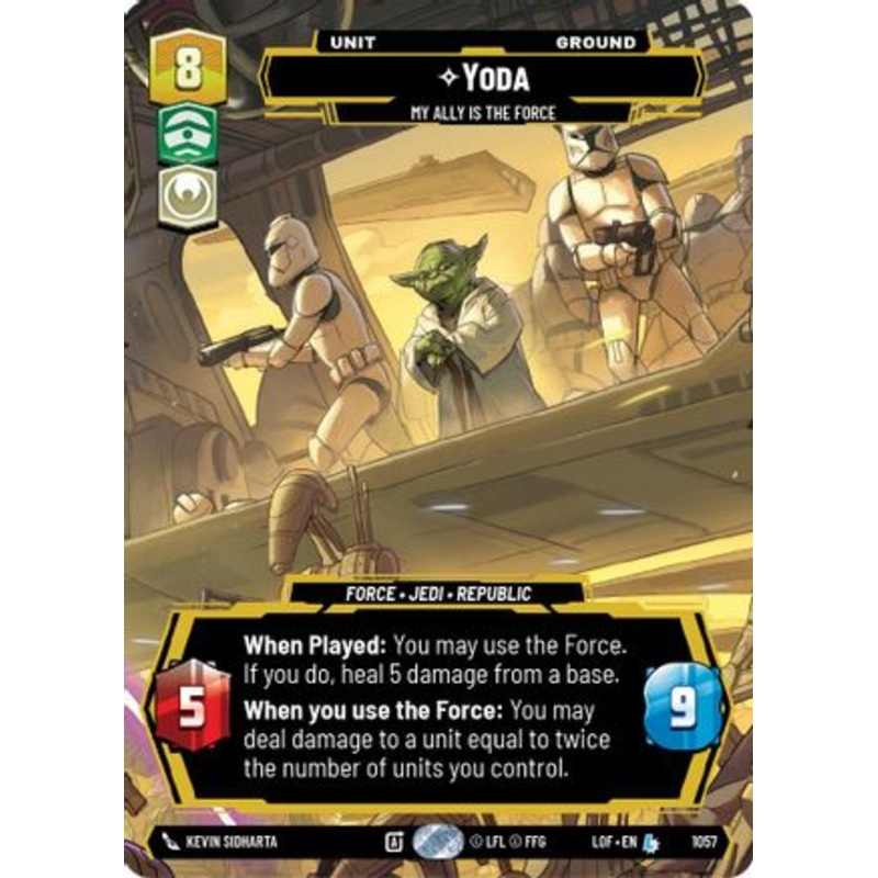 Yoda - My Ally is the Force (Prestige) (1057) - Legends of the Force