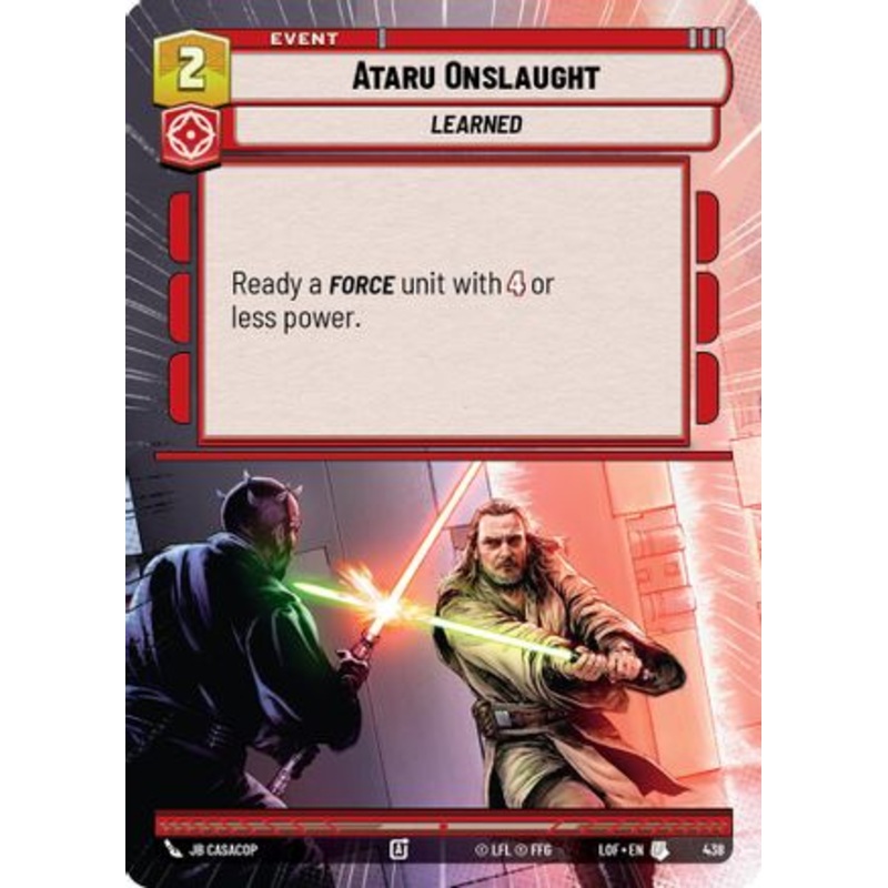 Ataru Onslaught (Hyperspace) (438) - Legends of the Force