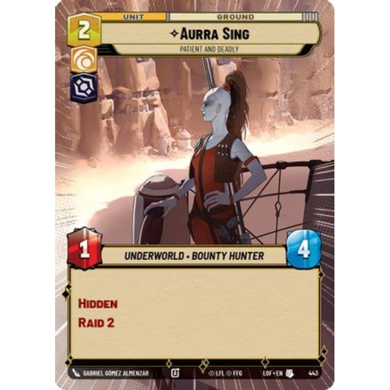 Aurra Sing - Patient and Deadly (Hyperspace) (443) - Legends of the Force
