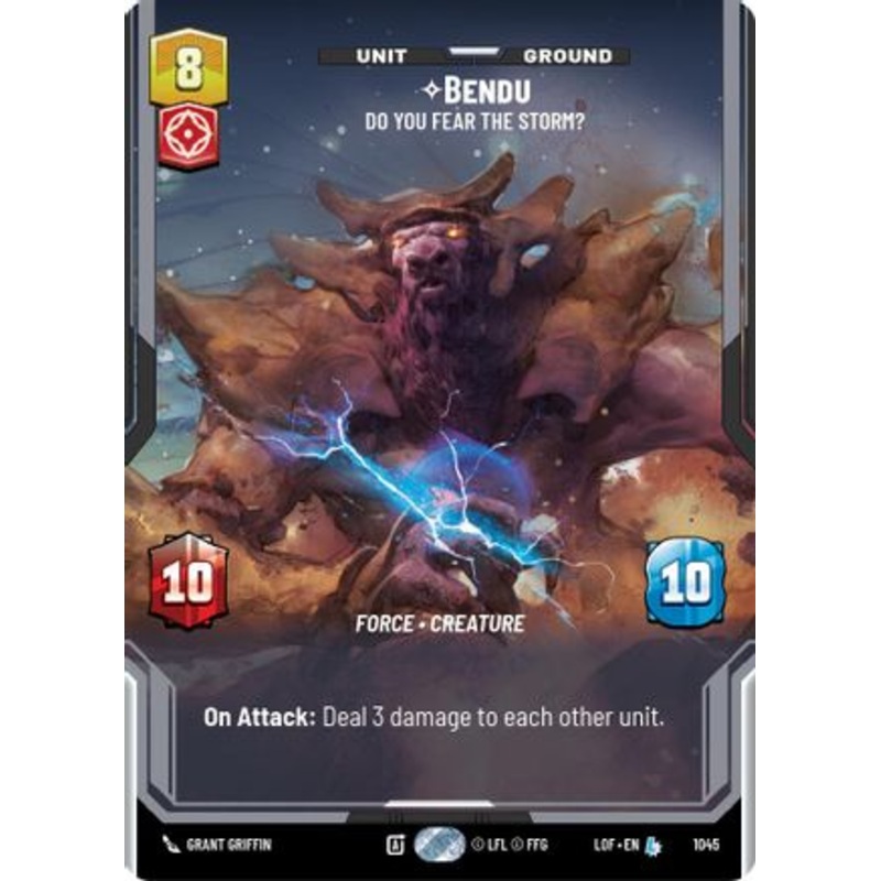Bendu - Do You Fear the Storm? (Prestige) (1045) - Legends of the Force
