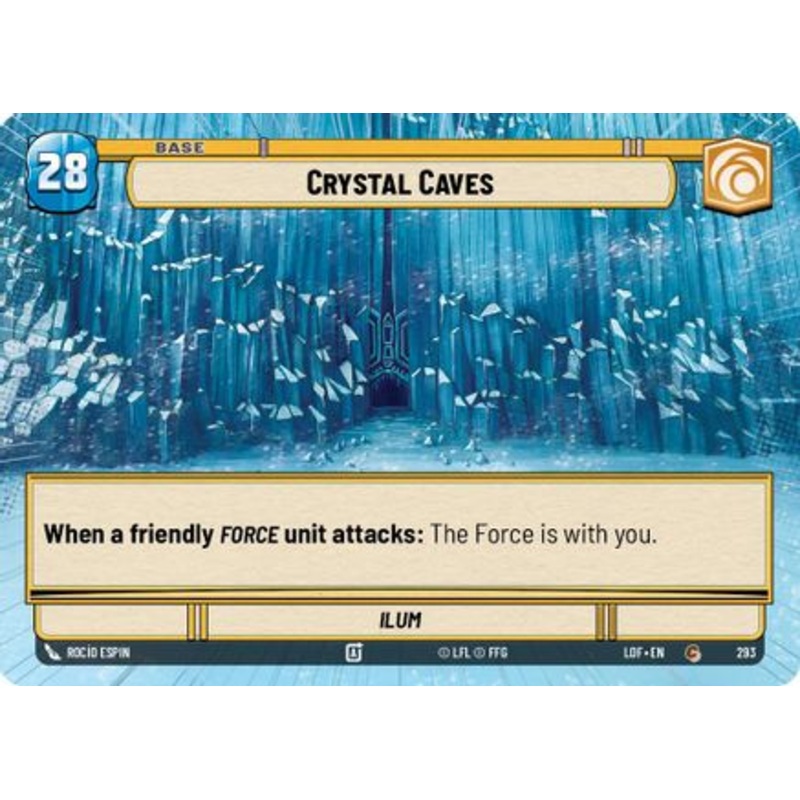 Crystal Caves // Shield (Hyperspace) (293 // T02) - Legends of the Force