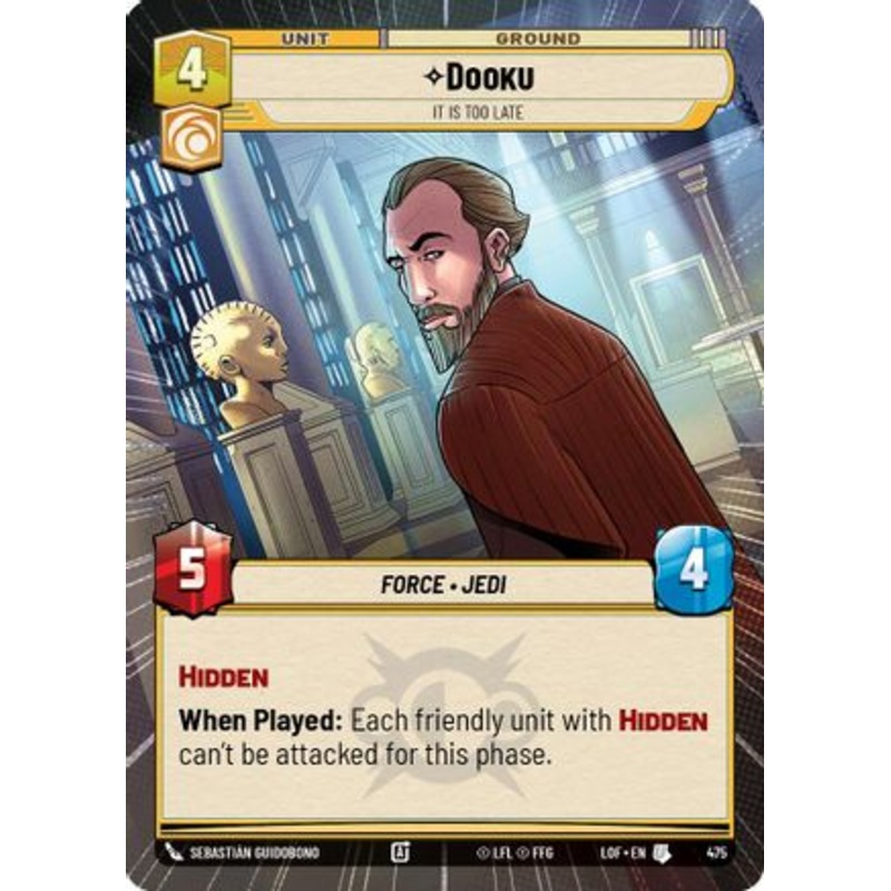 Dooku - It Is Too Late (Hyperspace) (475) - Legends of the Force