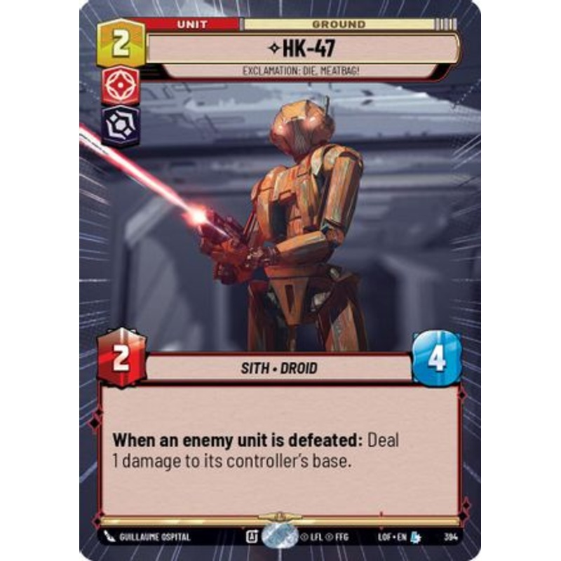 HK-47 - Exclamation: Die, Meatbag! (Hyperspace) (394) - Legends of the Force