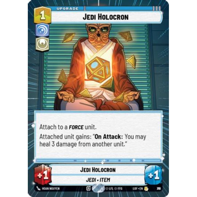 Jedi Holocron (Hyperspace Foil) (791) - Legends of the Force Foil