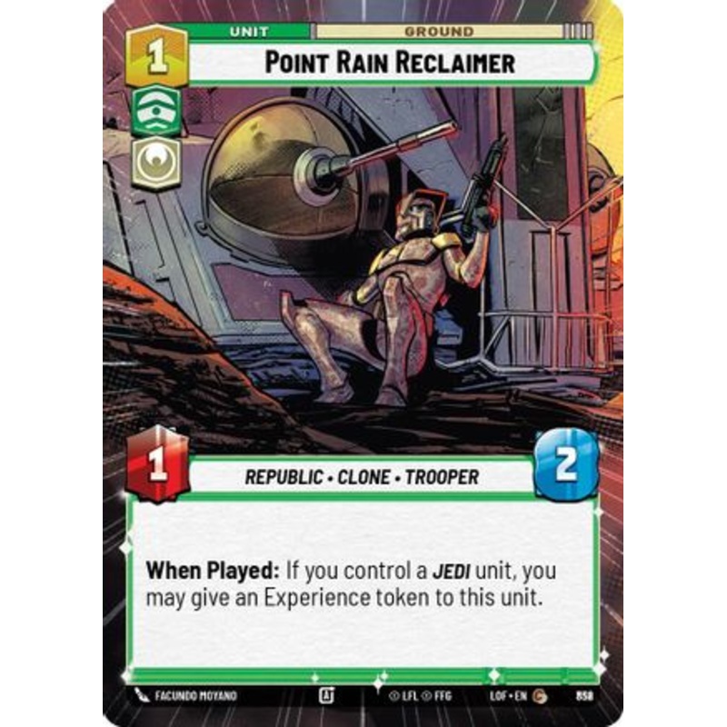 Point Rain Reclaimer (Hyperspace Foil) (832) - Legends of the Force Foil