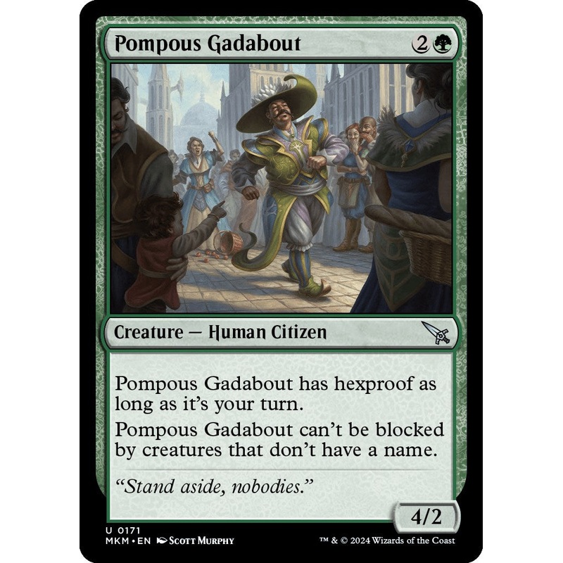 Pompous Gadabout [MKM - 171]