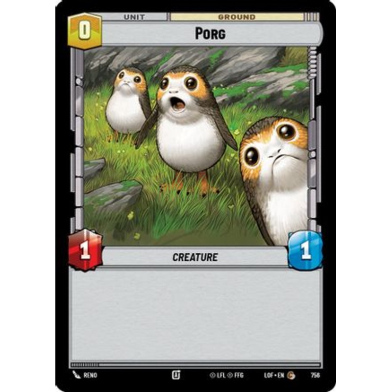 Porg (Foil) (756) - Legends of the Force Foil