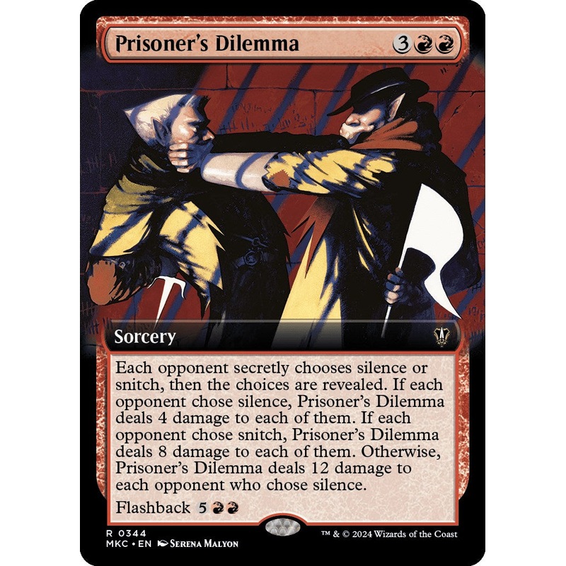 Prisoner's Dilemma (Extended Art) [MKC - 344]