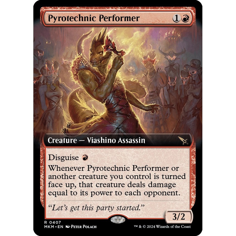 Pyrotechnic Performer (Extended Art) [MKM - 407]