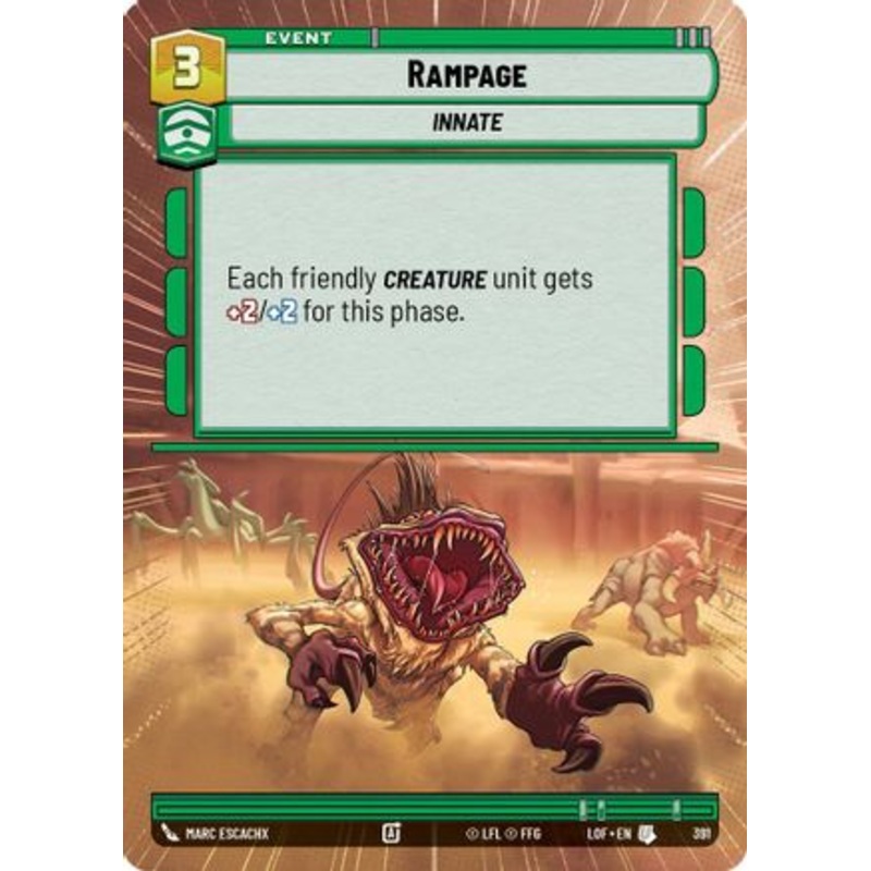Rampage (Hyperspace) (391) - Legends of the Force