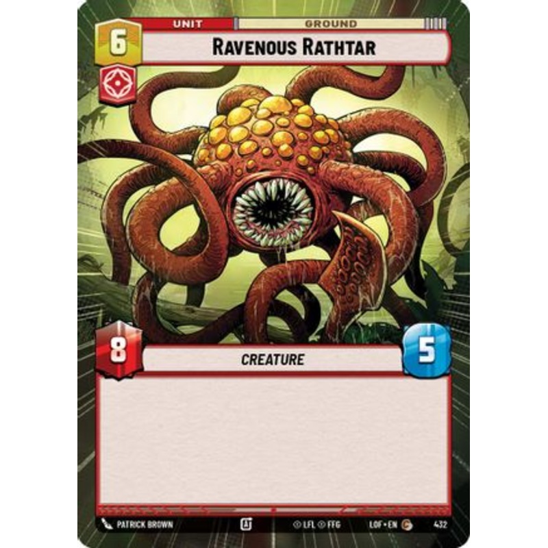 Ravenous Rathtar (Hyperspace) (432) - Legends of the Force