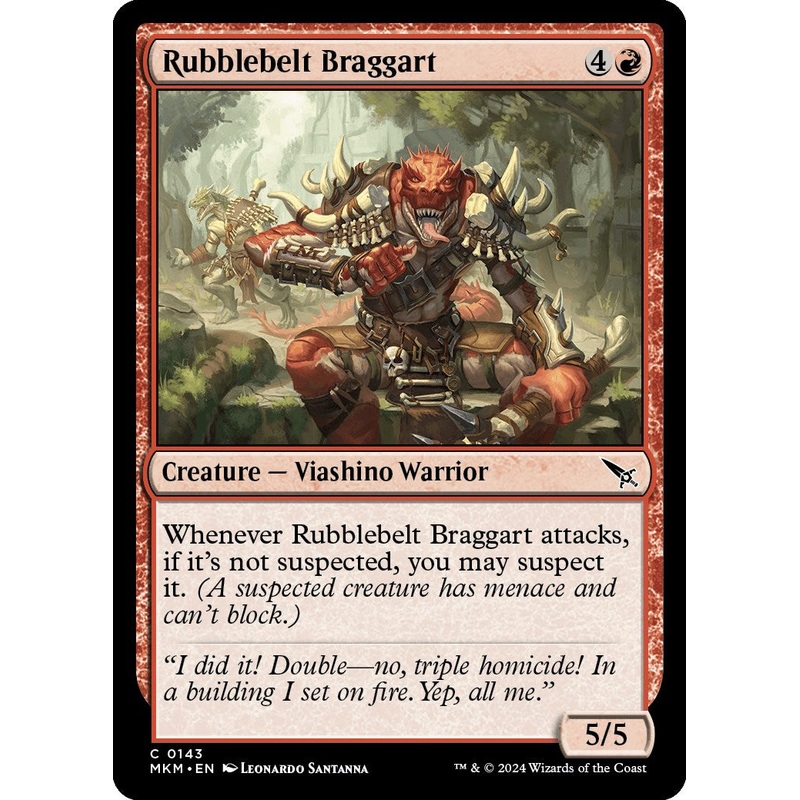 Rubblebelt Braggart [MKM - 143]