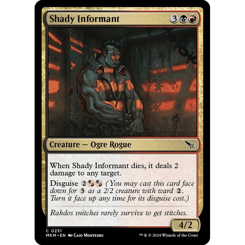 Shady Informant [MKM - 231]