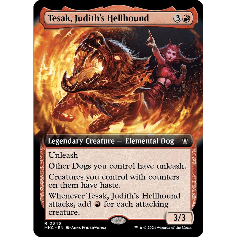 Tesak, Judith's Hellhound (Extended Art) [MKC - 346]