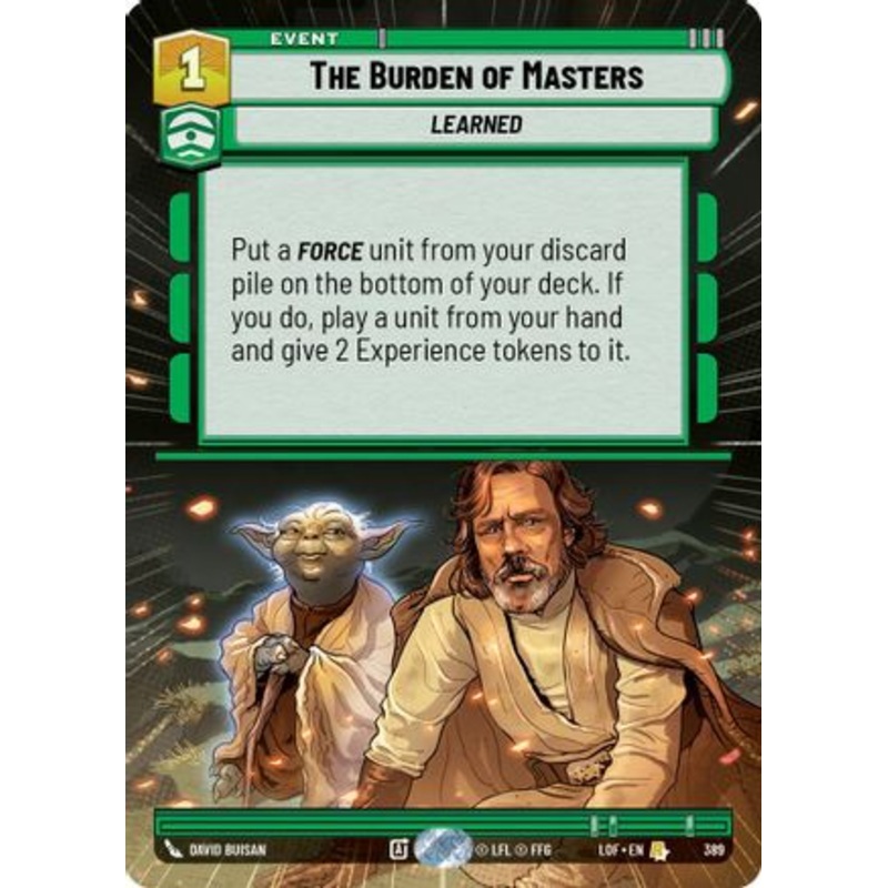 The Burden of Masters (Hyperspace) (389) - Legends of the Force