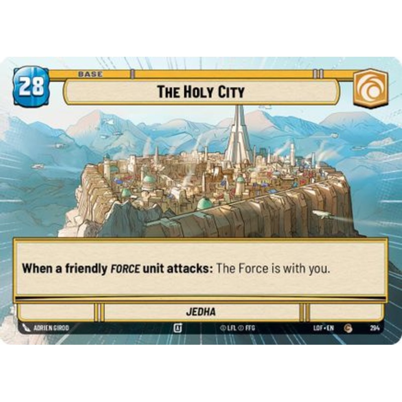 The Holy City // Shield (Hyperspace) (294 // T02) - Legends of the Force