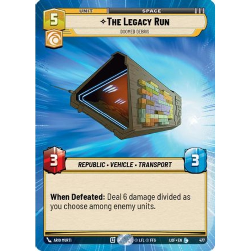 The Legacy Run - Doomed Debris (Hyperspace) (477) - Legends of the Force